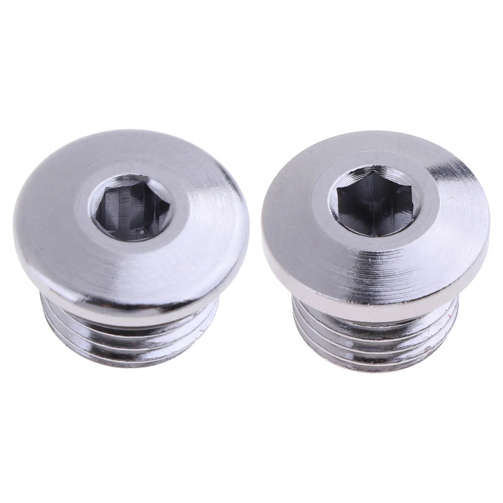 

Set Of 2pcs Dive Regulator Plug LW Port Plugs Screws Adapter 7/16" & 3/8