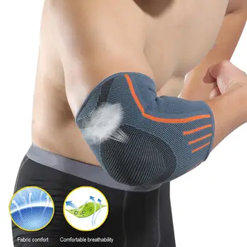 Nieuwe 1 Pcs Ademende Compressie Mouw Elleboog Brace Ondersteuning Protector Voor Gewichtheffen Artritis Volleybal Tennis Arm Brace Nieuwe 1 Pcs Ademende Compressie Mouw Elleboog Brace Ondersteuning Protector Voor Gewichtheffen Artritis Volleybal Tennis Arm Brace