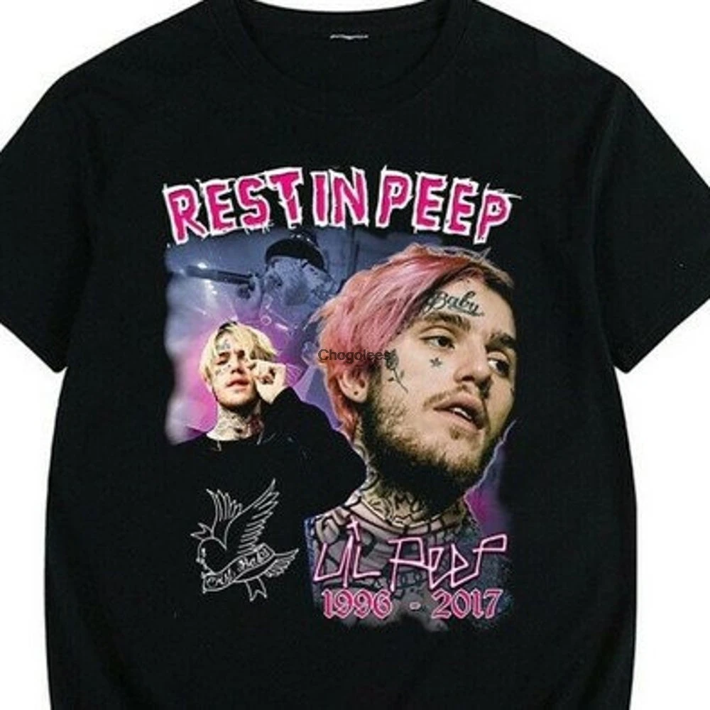 Рубашка Lil Peep Hiphop Rap Vintage UT | Мужская одежда