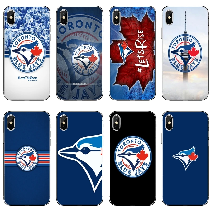

For iPhone XR X XS Max 8 7 6s 6 plus Samsung Galaxy Note S6 S7 edge S8 S9 S10 Plus lite Toronto Blue Jays cover case