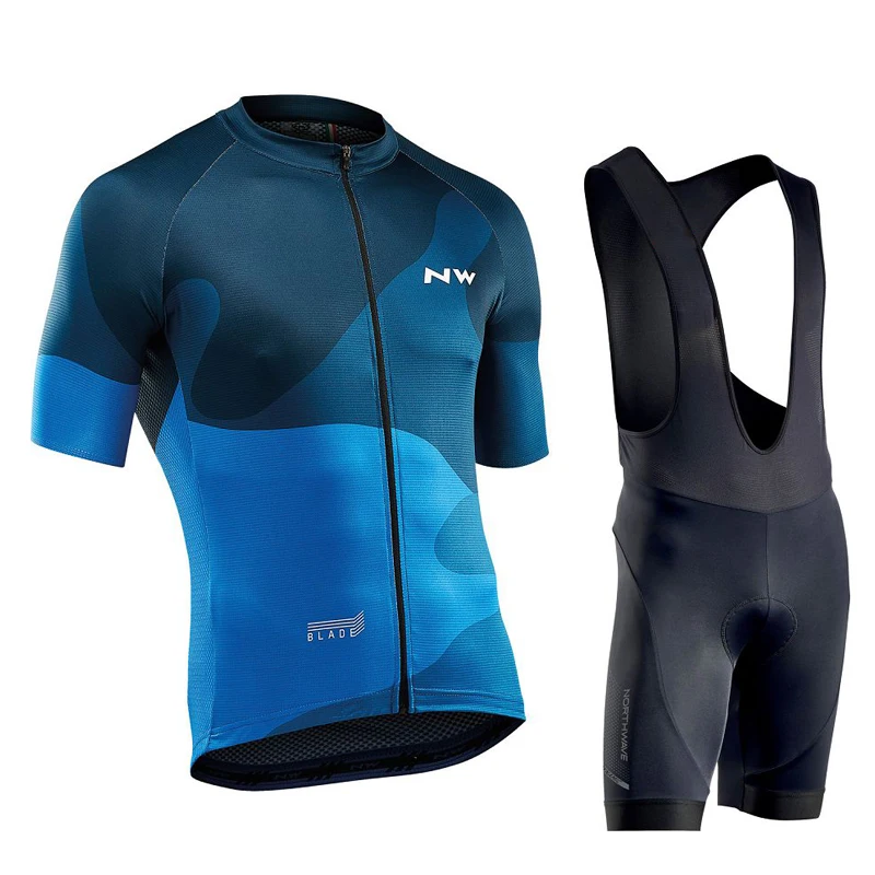 NW летняя велосипедная команда, Джерси, мужские велосипедные шорты, костюм, комплект одежды, Быстросохнущий велосипедный костюм, одежда с коротким рукавом, Northwave - Цвет: 17