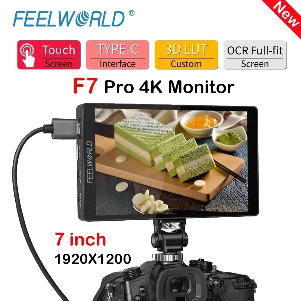 Feelworld F7 PRO 7インチタッチカメラモニター - 3
