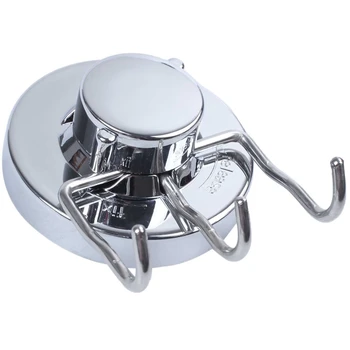 

1x Vacuum Stainless Steel Suction Cup Hook,Triple Hooks Wall Hook,Bath Towel Hook,Heavy Duty Suction Cup Hooks Holds-ABUX