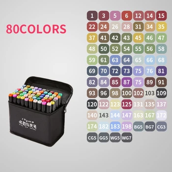 

Multicolour Dual Tip Art Marker Pen Highlighters Painting Drawing School Supplies Stationery Office Paint Pen 04363