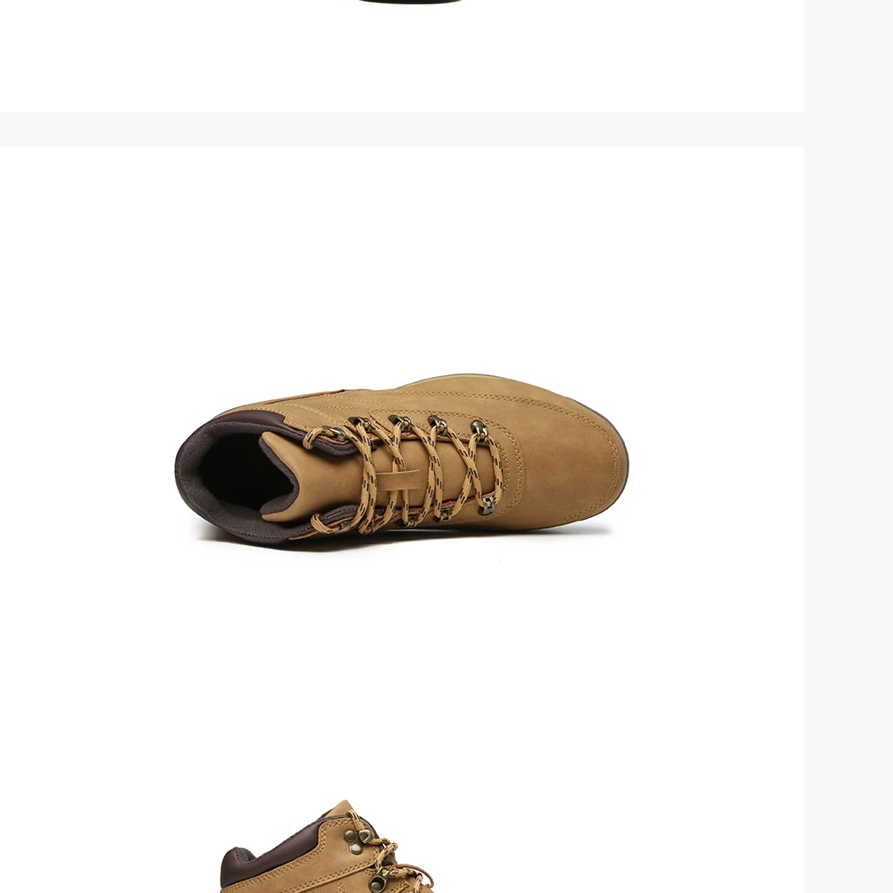 Мужские классические ботинки; Camel; удобные кожаные ботильоны; botas hombre; модная обувь; мужские повседневные сапоги; мужские мотоциклетные ботинки на металлической шнуровке