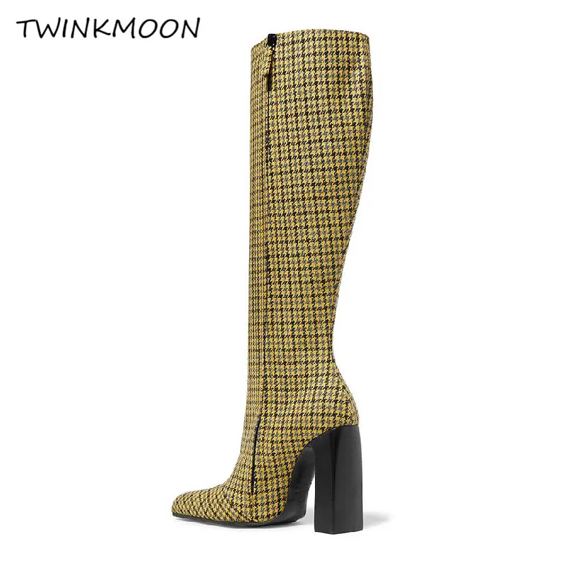Plaid Boots07