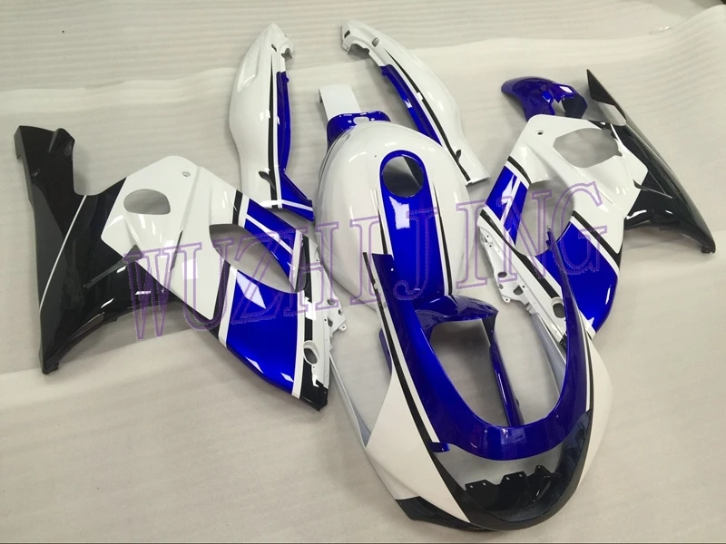 Набор для всего тела YZF 600R 02 03 Abs обтекатель YZF 600R 98 99 белого и синего цвета набор для всего тела Thundercat 1997-2007