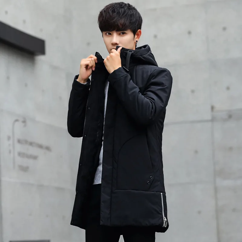 

2019 New Winter Jackets Parka Men Autumn Winter Warm Outwear Slim Mens Coats Casual Windbreaker Quilted Hiking Jackets