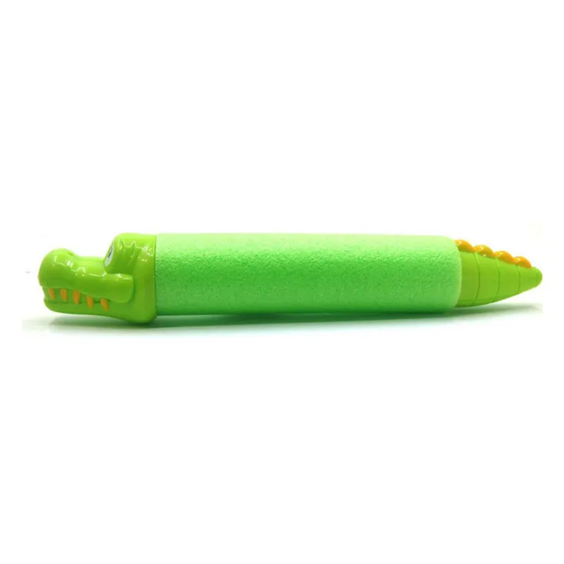 Мультяшная Акула пластиковые Водяные Пистолеты детские игрушки Пистолет Бластер игры на открытом воздухе бассейн крокодил игрушки для детей - Цвет: crocodile Green