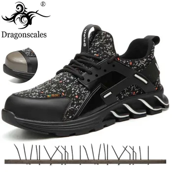 

Men's Winter Safety Shoes Construction Outdoor High Steel Toe Cap Safety Boots Men Puncture Proof Industrial Shoes Work Shoes