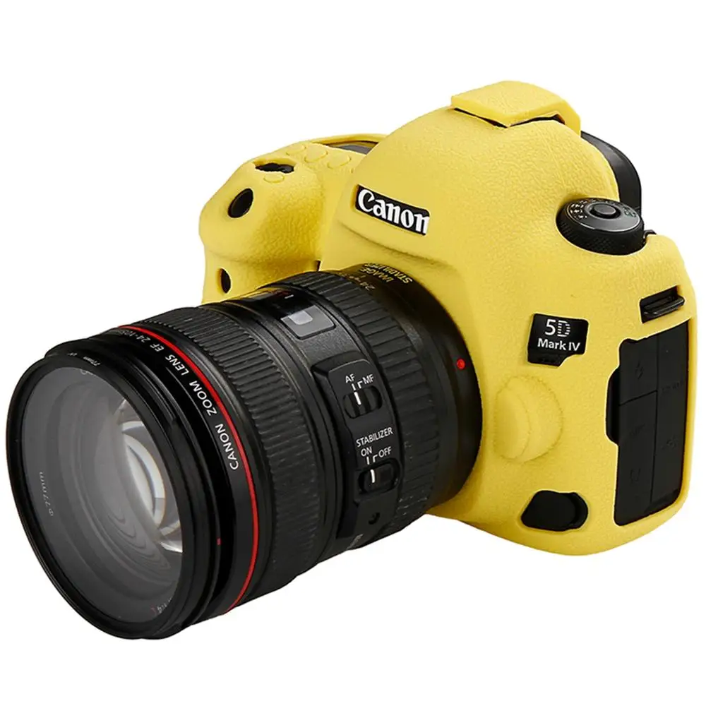 Camera Storage Case For 5D Mark IV Camera Case Silicone Rubber Camera Case Cover Detachable Protective