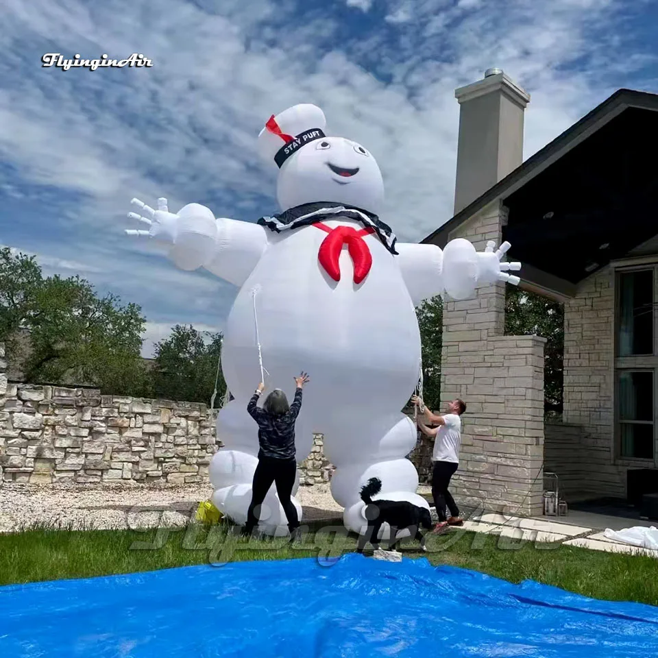 Outdoor Halloween Character Model Ghostbusters Stay Puft Inflatable