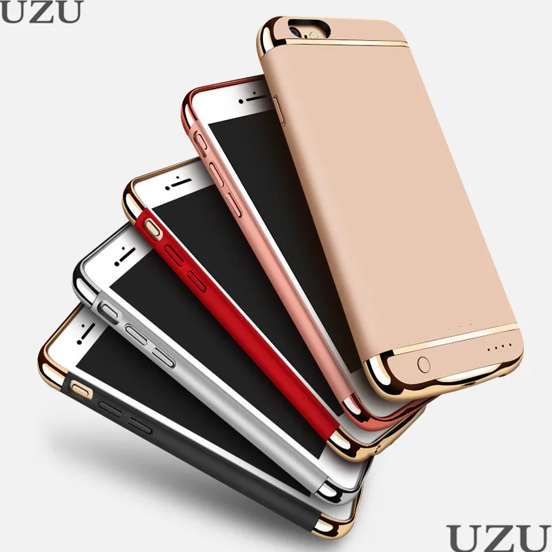 4000 мАч Внешний зарядный чехол для iphone 6 7 8 Plus портативная беспроводная зарядка для iphone 6 7 8 Plus