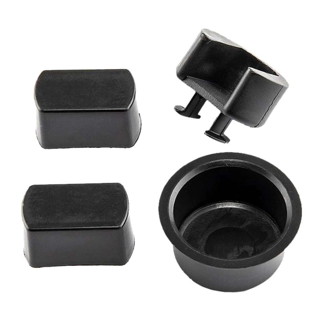 ABS Door Hinge Bushings 4Pcs fits for Dodge Ram for Ford F Series Trucks Tailgate Hinge  Bushing Insert Kit