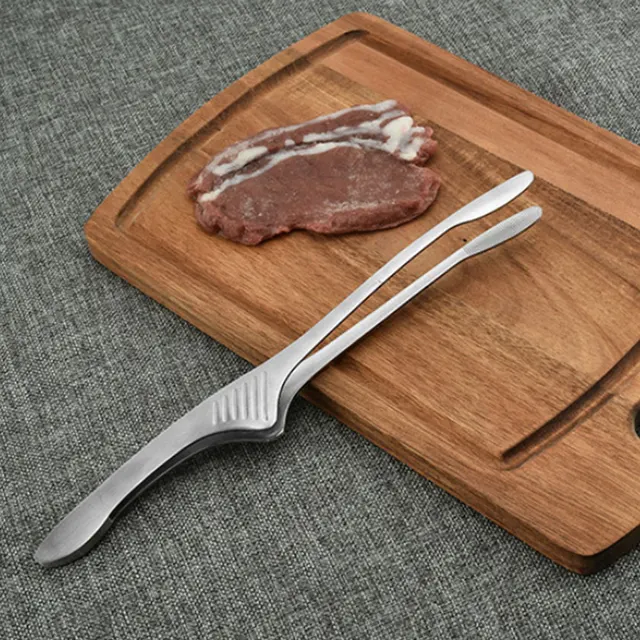 Bbq Food Barbecue Clip Rozsdamentes Acél Grill Főző Fogás Konyha Kenyér Sütés Kültéri Grillező Bilincs - Image 4