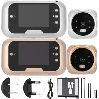 

3.0 Inches Wireless Visual Video Peephole Viewer Electronic Night Vision Camera 110-240V
