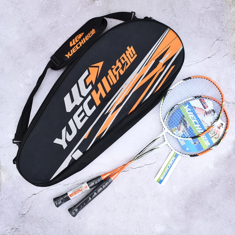 

Professional Pair of Badminton Racket 100% Carbon Fiber Offensive Raqueta Badminton Training 24lbs Raquete with Bag