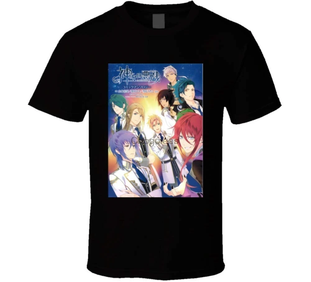 Kamigami No Asobi аниме ТВ-шоу плакат крутой фанат для мужчин женщин футболка унисекс |