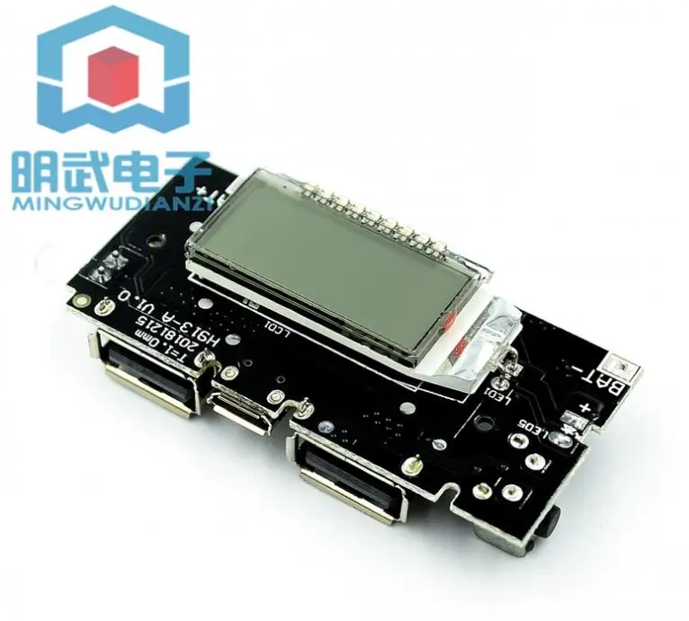 Два порта USB 5V 1A 2.1A мобильный Мощность банка 18650 Батарея Зарядное устройство PCB