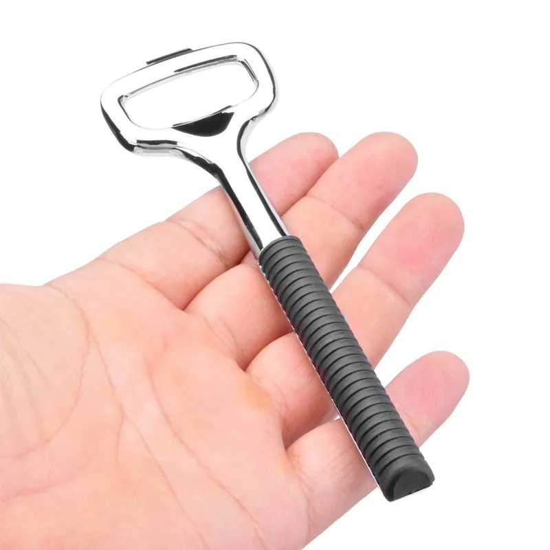 

Barware Bar Tools Antiskid Mirror Zinc Alloy Beer Bottle Opener Durable Corkscrew Kitchen Bar Accessories Supplies