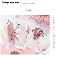 Новинка, ювелирное изделие для нейл-арта, дрель для ногтей, черная микро-дрель, смешанные Черные в коробке, сломанный алмаз, Кристальный песок