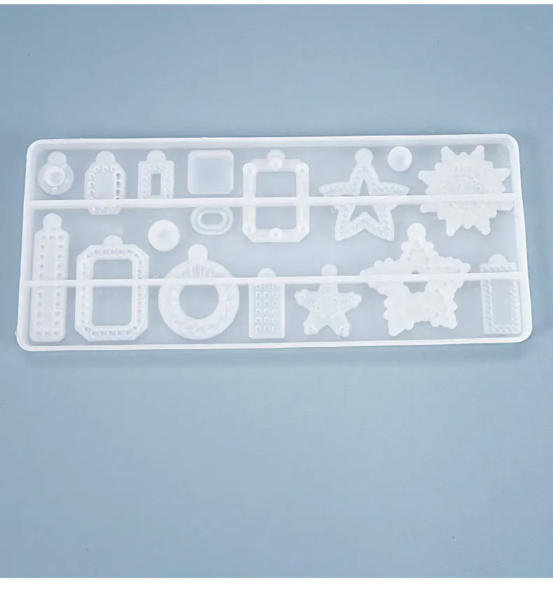 

Lace (16 styles) silicone mold made of epoxy resin can be used in the production of earrings pendant jewelry accessories