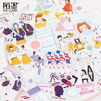 

LoveFrom Cartoon Characters Pattern Decorative Transparent Stickers Japanese Diary Stickers Kawaii Stickers Personality Sticker