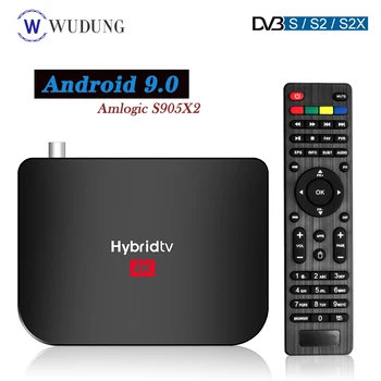 

2020 NEW M8S Plus DVB S/S2 Android 9.0 TV Box Smart Hybrid TV BOX Amlogic S905X2 4K H.265 2.4G WiFi Set Top Box