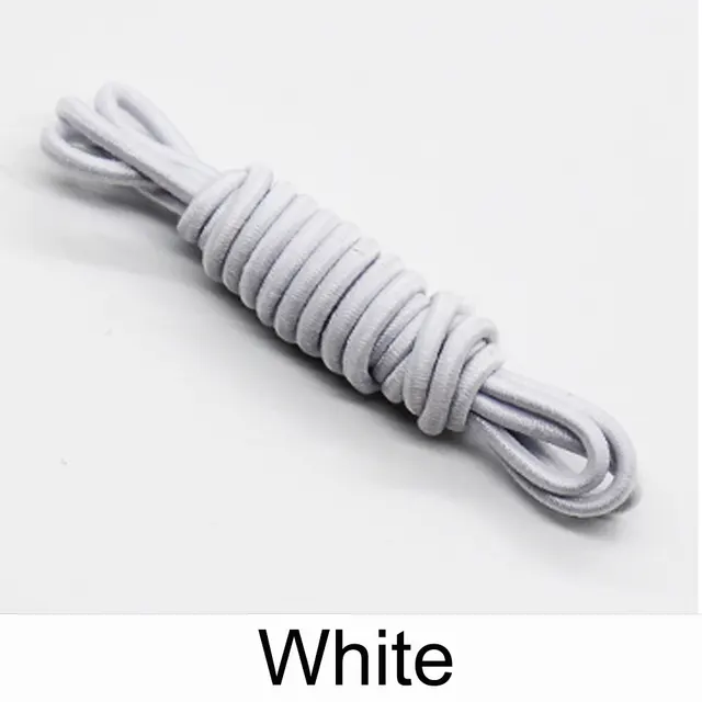 New 1.0-5.0mm High-Quality Black And White Elastic Rubber Round Elastic Band For Jewelry Making Sewing Clothing DIY Accessories White