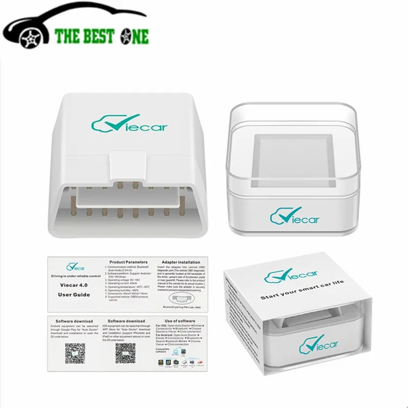 Новинка 2020 XTOOL AD10 Viecar 4 0 ELM327 V1.5 Bluetooth для IOS Android ELM 327 BT OBD2 диагностический сканер