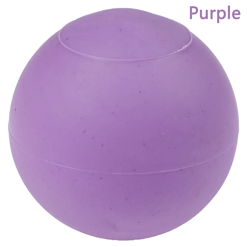 purple 1 шт. Йога фитнес-мяч для массажа термопластичный эластомер триггер точка релаксации самомассаж - Цвет: purple