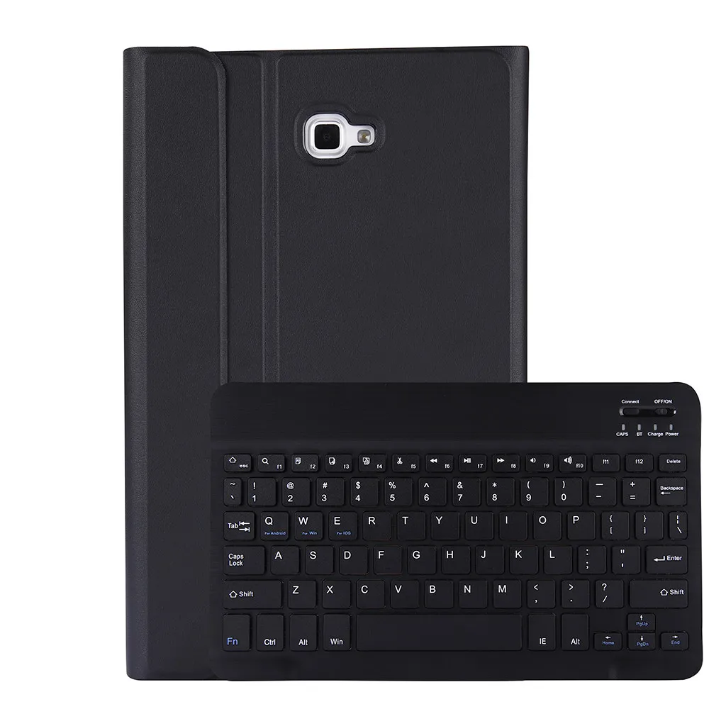 Клавиатура для samsung Tab A T580/T585 10,1 дюймов чехол тонкий чехол+ беспроводная Bluetooth 3,0 клавиатура Поддержка системы IOS