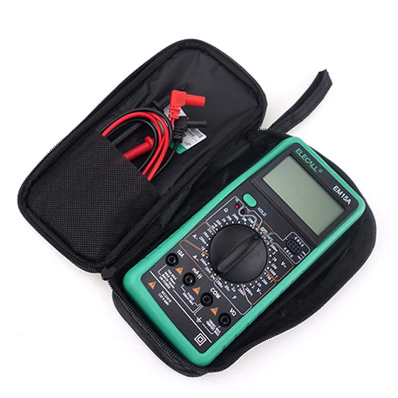 bucket tool bag ELECALL tool bag for digital multimeter tool kit   black multi-purpose tool bag nylon pouch mini tool bag