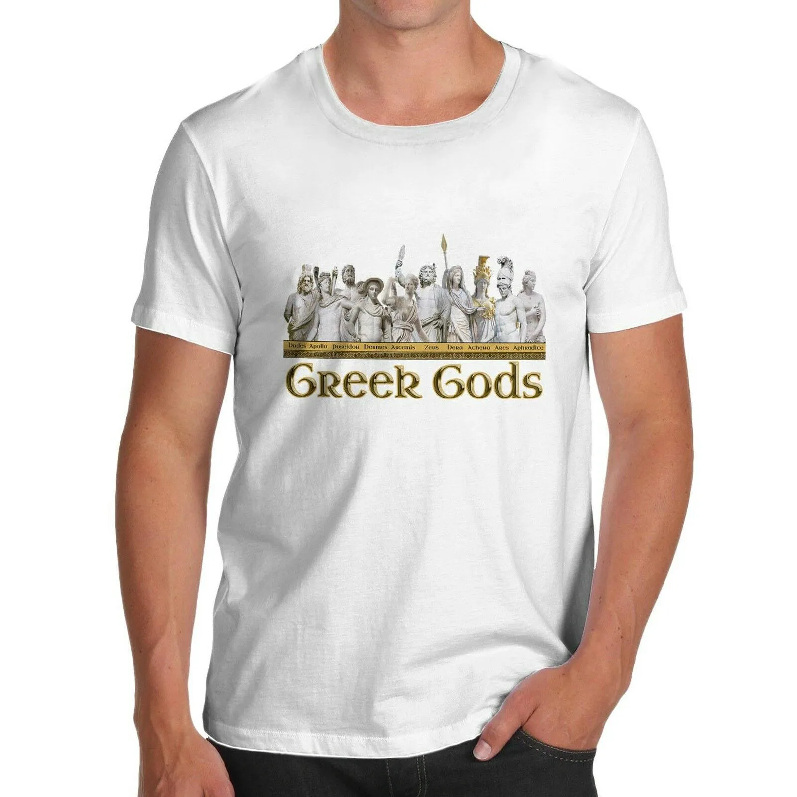

Men's Greek Gods Graphic T-Shirt
