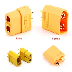 Connecteur de balle XT60, mâle et femelle (200 paires), vente en gros pour batterie RC Lipo lithium polymère, expédition de registre, 100 pièces 