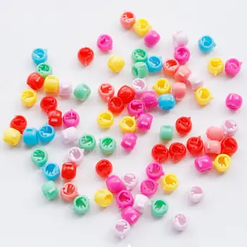 

30/80Pcs DIY Hair Claws Peas Clips Mini Hairpins Candy Color Hair Accessories for Kids Girls Women Styling Accessories