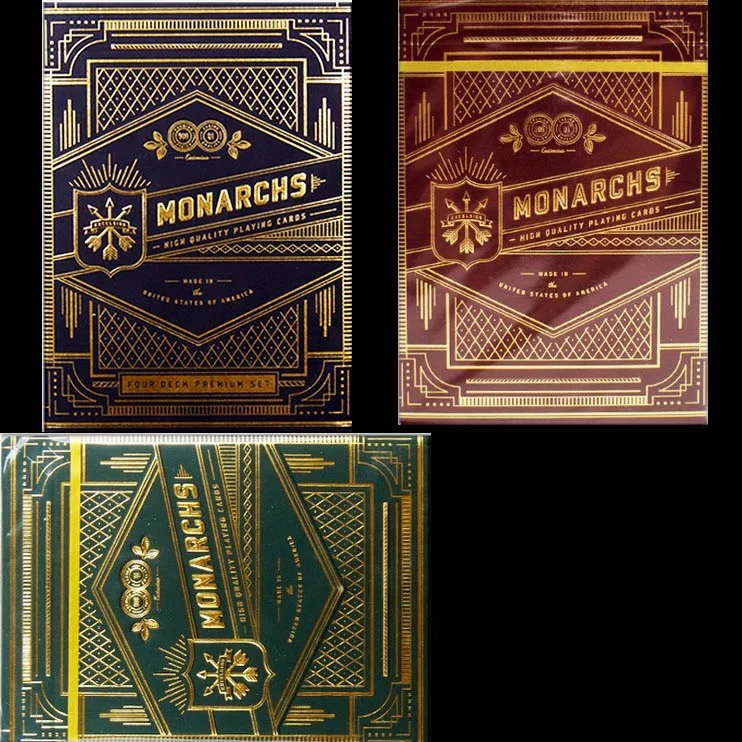 1 колода Theory11 Monarch игральные карты Deck T11 покерные магические фокусы для