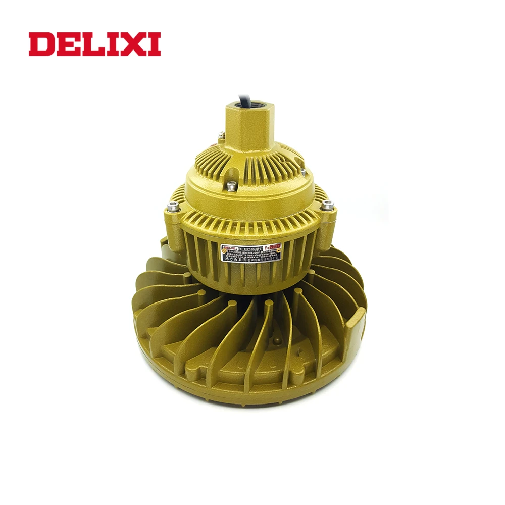 СВЕТОДИОДНЫЙ взрывозащищенный светильник DELIXI B LED 62 60W 80W 100W AC 220V ip66 WF1 огнестойкий