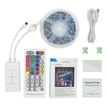 

5V Bluetooth TV Light 5050 Bluetooth Light With Set Led Light USB Light With (One For Four 3 Meters 54 Lights) Kitchen Lighting