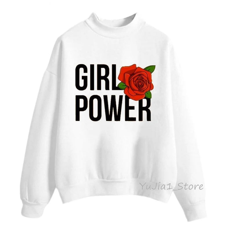 

Rose Letters girl power sweatshirt feminist hoodies women funny sailor moon hoodie star wars princess print hoody tracksuit
