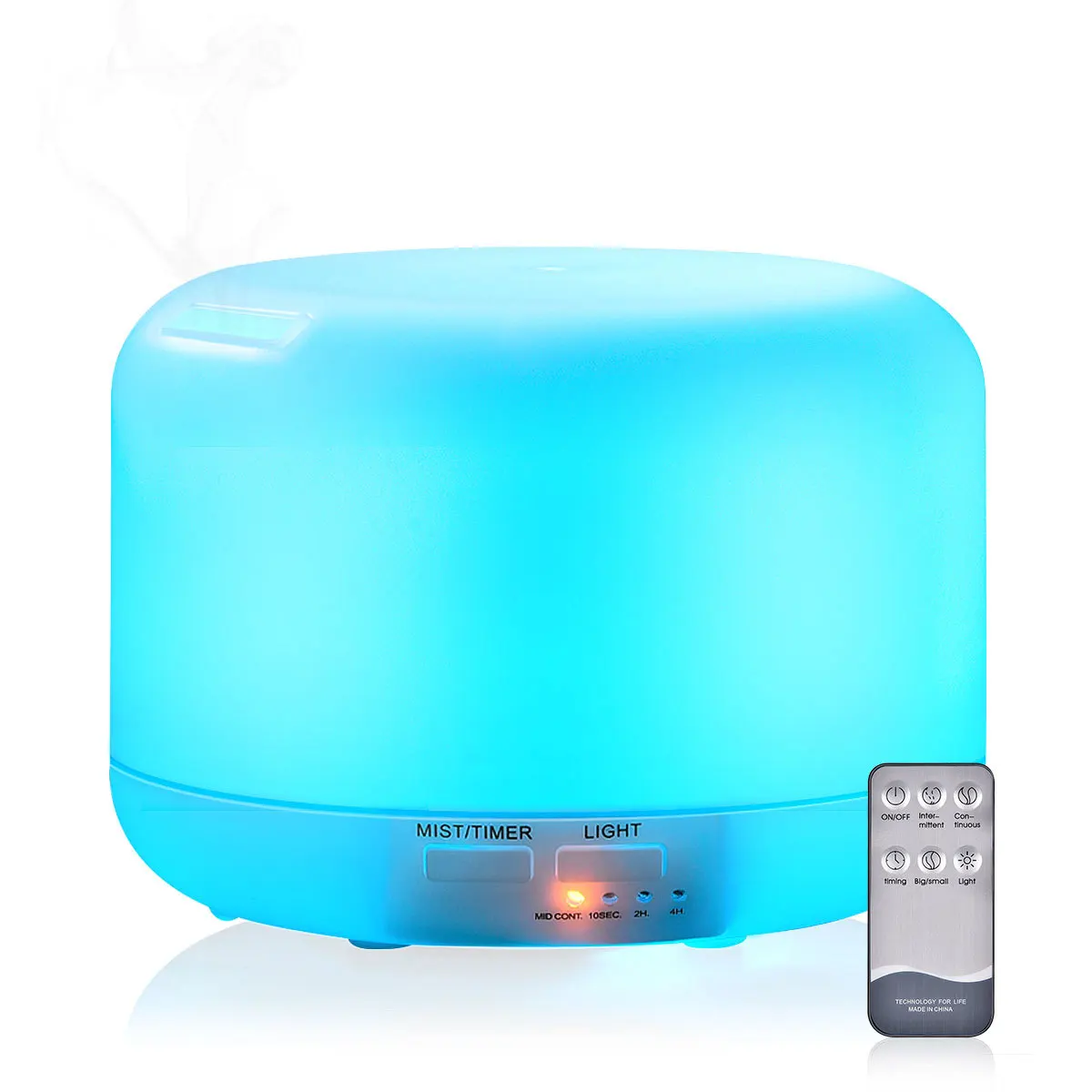 remote control aromatherapy night light ultrasonic mute aromatherapy machine New 300ml essential oil aroma humidifier