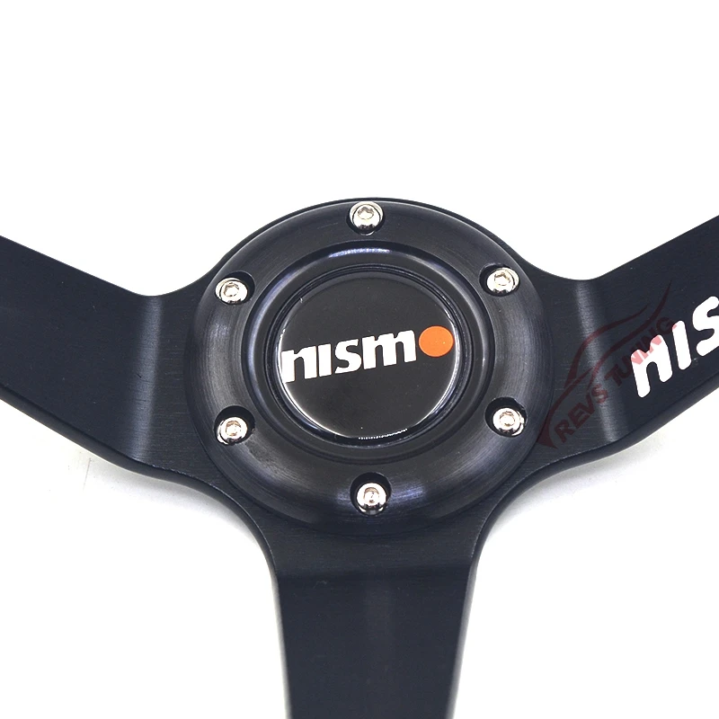350 мм 14 дюймов замшевые кожаные глубокие стикеры NISMO для Nissan Drifting Sport Racing рулевое колесо