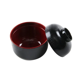 

1pc / 2pcs Japanese Style Cover Small Bowl Miso Bowl Small Soup Bowl Japanese Style Miso with Lid Soup Bowl Ramen Bowl