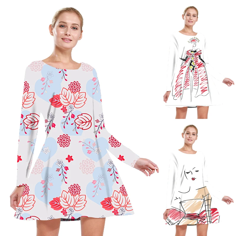 Women Dress Summer Cute Sweet Print Dresses Loose Sleeveless Beach Wear Sexy Casual Clothing Swing Mini Short Sundress Vestidos | Женская