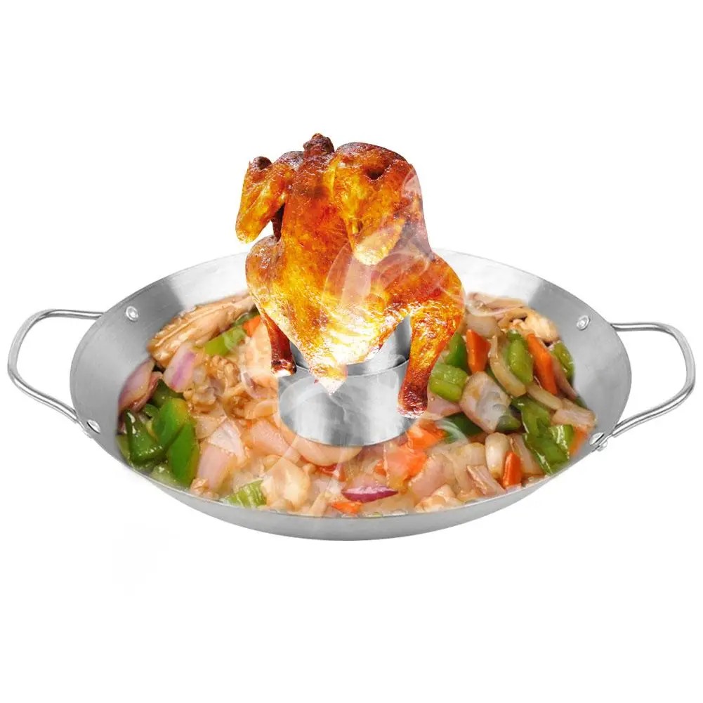 

Barbecue Chicken Roasting Tray Non-Stick Chicken Roaster Chicken Holder Dishwasher