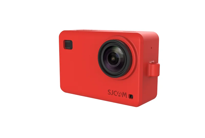 SJCAM SJ7 sj6 SJ8 pro/Plus/Air защитная рамка Защита границы/Чехол/Губка Крышка для SJCAM 4K Аксессуары для экшн-камеры - Цвет: sj8 silicone red