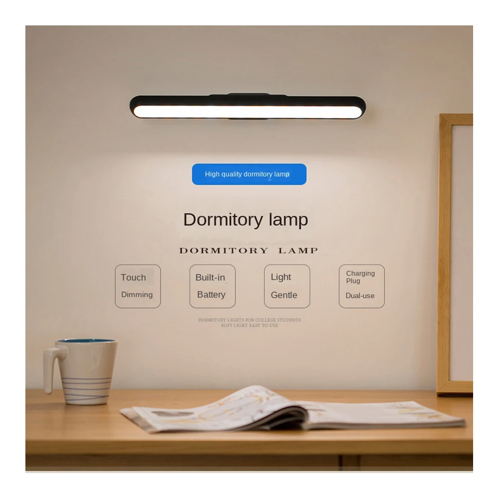 

Wall lamp vanity Decorative wall makeup bedroom decoration dressing table furniture Cabinet backlight powder room on batteries