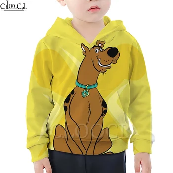 

CLOOCL Cartoon Anime Hound Scooby Doo Children 3D Print Hoodie Clothes Girls Boy Hoodies Casual Sweatshirt Fashion Streetwear