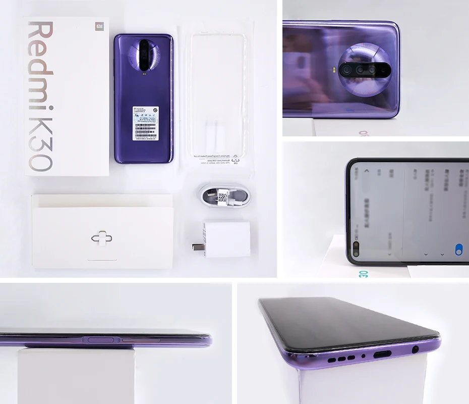  Global Rom Xiaomi Redmi K30 4G Snapdragon 730G 6GB 64GB Smartphone Octa Core 64MP Quad Camera 6.67'