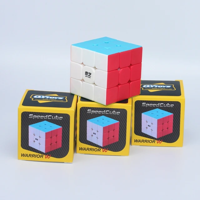 QIYI cube Qiyi Warrior W 3x3x3 Magic Cube Professional Speed Cube QIYI Cubo magico Puzzle Toys for Children Gifts Game cube 6